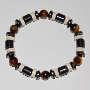 Gemstone Bracelet,Magnetic Bracelet,Gemstone and Magnetic Beads